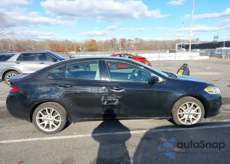 2013 Dodge Dart Sxt из США, поврежденный, VIN 1C3CDFBH9DD134242